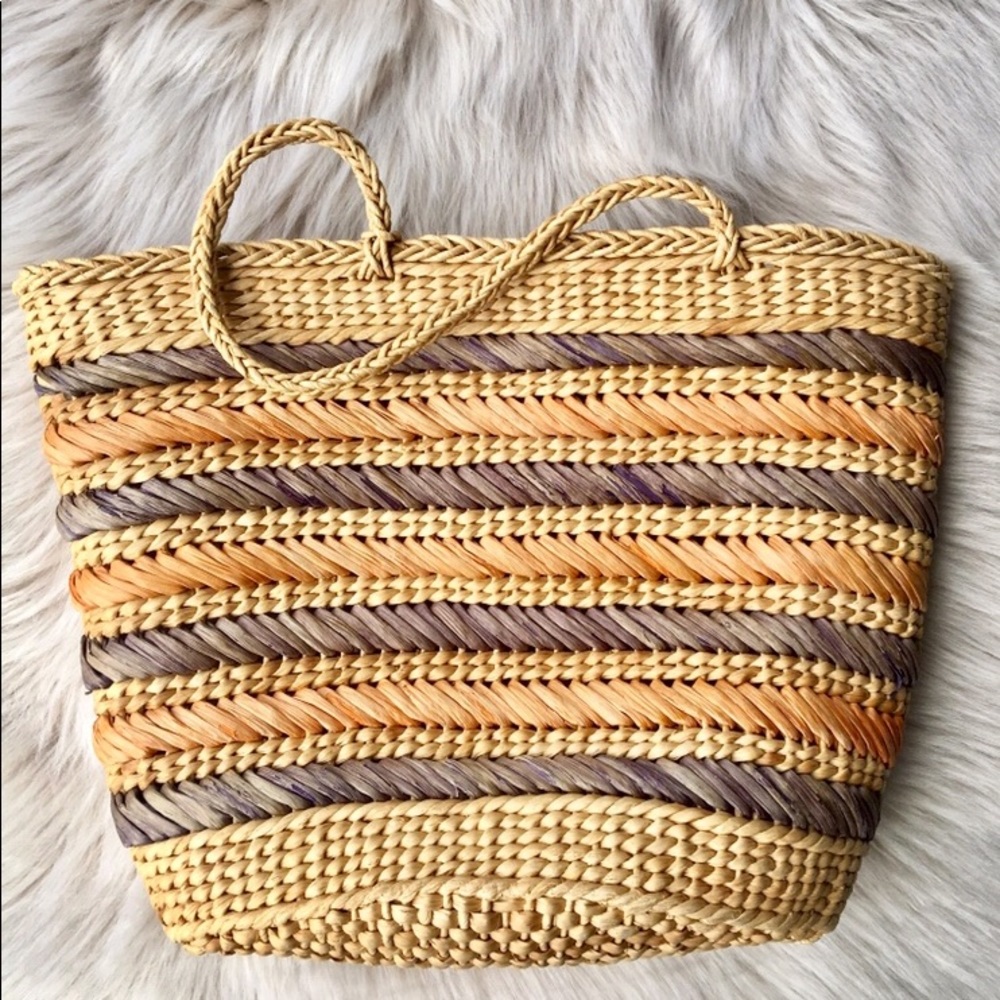 Vintage Basket Bag
